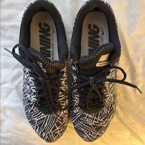 Nike Black and White Patterned Sneakers